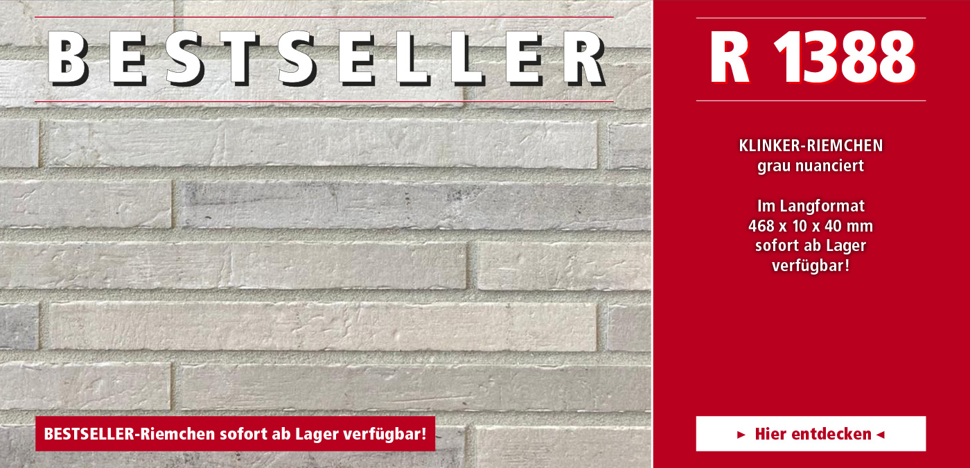 R1388 Langformat Klinker-Riemchen entdecken