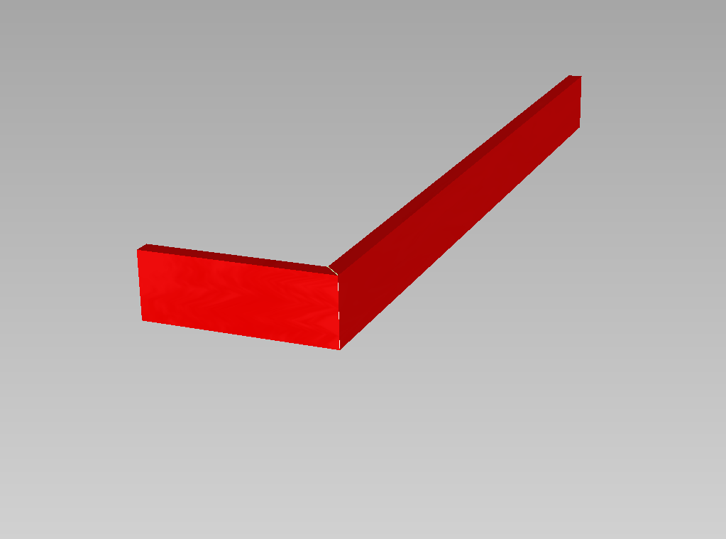 Ein Bild des gekl-Winkelriemchen- 450+115x9x45 mm